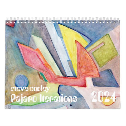Pajaro Iterations, set 1, 2024 Kalender (Hoes)