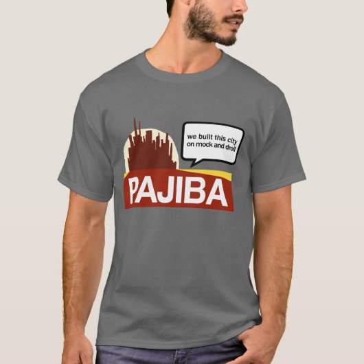 Pajiba donker t-shirt (Voorkant)