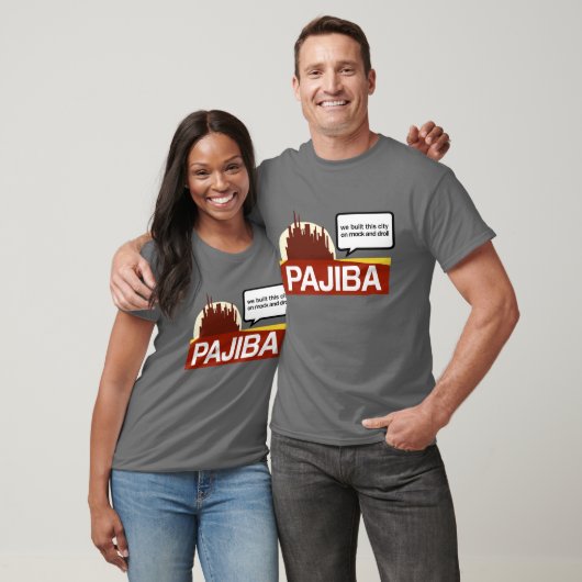 Pajiba donker t-shirt (Unisex)