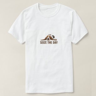 Pak de dag (licht) - een MisterP Shirt