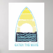 Pak de golf. Zomer ontwerp. Poster (Voorkant)