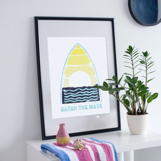 Pak de golf. Zomer ontwerp. Poster