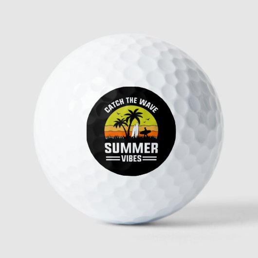 Pak De Golf Zomerstemming-64193 Golfballen (Voorkant)
