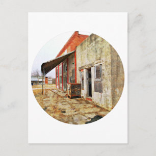 Pak de kluis en ren weg briefkaart
