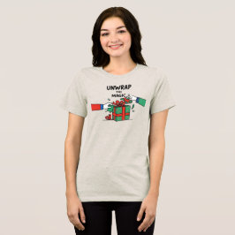 Pak de Magische Kerstcadeau uit Tri-Blend Shirt