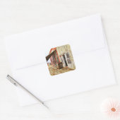 Pak de Veilige en Uitvoeren Vierkante Sticker (Envelop)