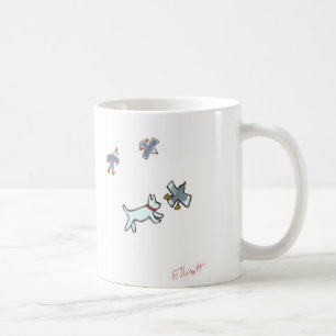 Pak de zeemeeuw. koffiemok