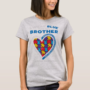 Pak deze leuke puzzel die ik blauw voor mijn broer t-shirt