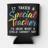 Pak deze schattige, het kost een speciale leraar o blikjeskoeler (Voorkant)