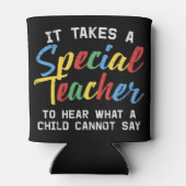 Pak deze schattige, het kost een speciale leraar o blikjeskoeler (Achterkant)