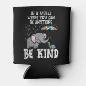 Pak deze schattige in een wereld een soort griezel blikjeskoeler (Voorkant)