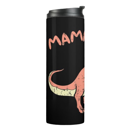 Pak deze schattige Mamasaurus Heart Puzzle Dino T- Thermosbeker (Gedraaid links)