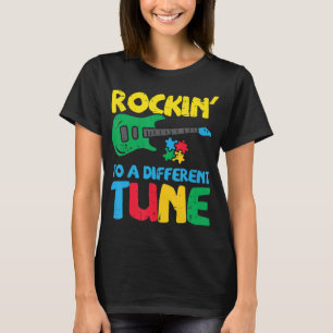 Pak deze schattige Rockin op verschillende tong T- T-shirt