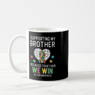 Pak deze schattige steun voor mijn broer samen. koffiemok
