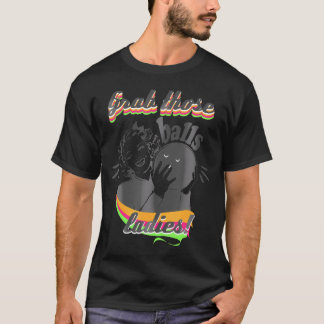 Pak die ballen dames bowling vrouwen bowlers t-shirt