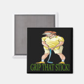 Pak die stok vast magneet (Voorkant / Achterkant)