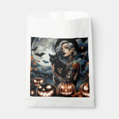 Pak een bezem | Heksenthema Halloweenfeest Bedankzakje (Voorkant)