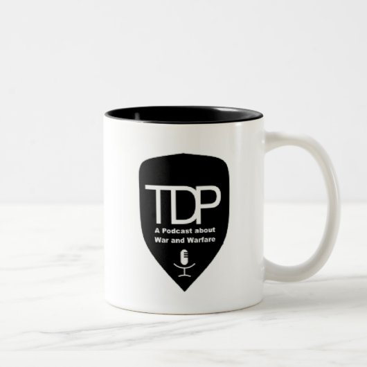 "Pak een boek en breek op..." BreukMok Tweekleurige Koffiemok (Rechts)