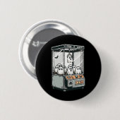 Pak een Ghost Claw Machine Arcade Grappig Hallowee Ronde Button 5,7 Cm (Voorkant /achterkant)