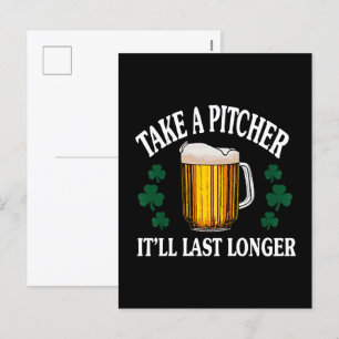 Pak een kan, het zal langer duren feestdagenkaart