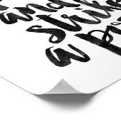 Pak een prop en streep een dosis poster (Hoek)