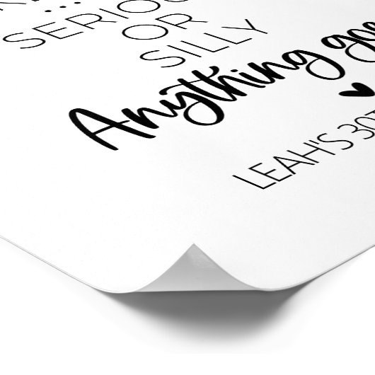 Pak een Prop Photo Booth-teken Poster (Hoek)