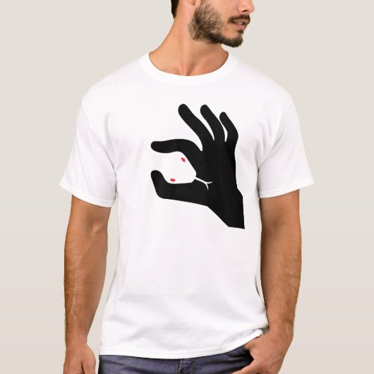 Pak een Snack: Hand en Treat T-shirt (Voorkant)