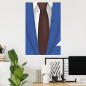 Pak en das poster (Thuiskantoor)