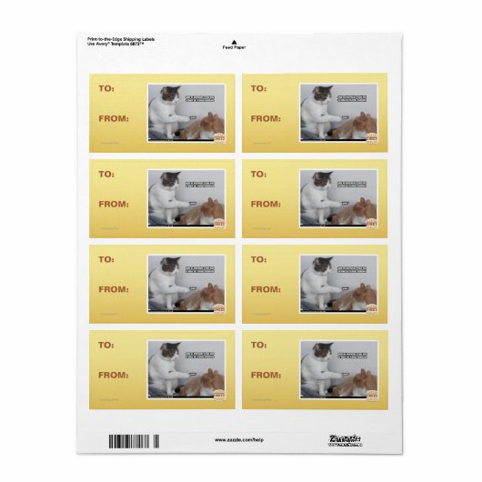 Pak. Etiket (Full Sheet)