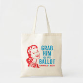 Pak hem bij de stemming - Kamala Harris Canvas tas (Voorkant)
