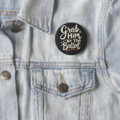 Pak hem bij de verkiezing van Trump Ronde Button 5,7 Cm (In situ)