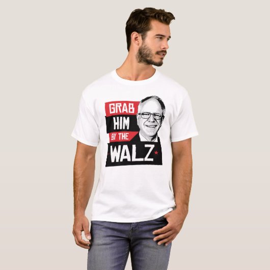 Pak hem bij de Walz T-shirt (Voorkant volledig)