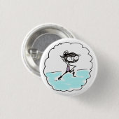 Pak hem, meisje. ronde button 3,2 cm (Voorkant /achterkant)