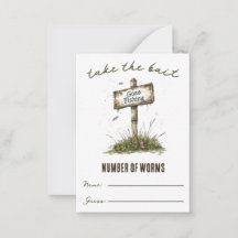 Pak het aas! Worm Guessing-game