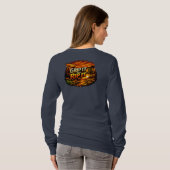 Pak het en scheur het lange mouw t-shirt (Achterkant volledig)