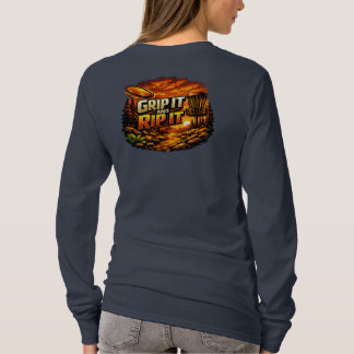 Pak het en scheur het lange mouw t-shirt