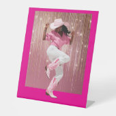 PAK HET MEISJE #1 RECLAMEBORD MET VOETSTUK (Voorkant)