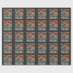 Pak het, Verliezer, we doen Gods wil Walvis Grappi Cadeaupapier