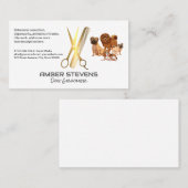 Pak Honden | Scharen Kam Visitekaartje (Voorkant / Achterkant)