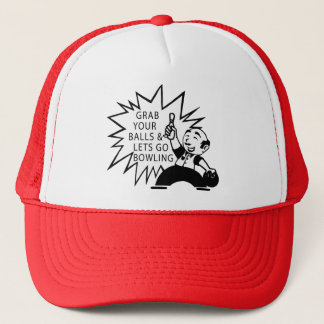 Pak je ballen en laat ons Bowling gaan Trucker Pet