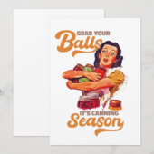 Pak je ballen, het bliksemseizoen, pak je potten kaart (Voorkant / Achterkant)