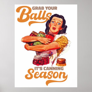 Pak je ballen, het bliksemseizoen, pak je potten poster