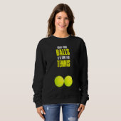 Pak je ballen tennis trui (Voorkant volledig)