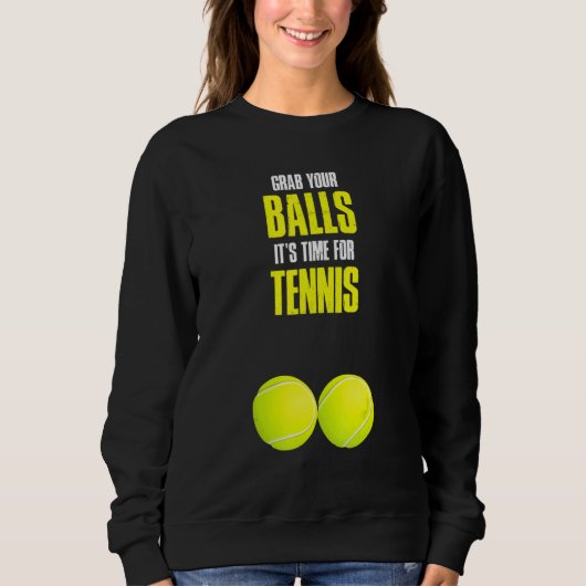 Pak je ballen tennis trui (Voorkant)