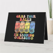 Pak je buien zijn bliksem die Hippie2 versmallen Kaart (Achterkant)