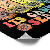 Pak je buien zijn bliksem die Hippie2 versmallen Poster (Hoek)