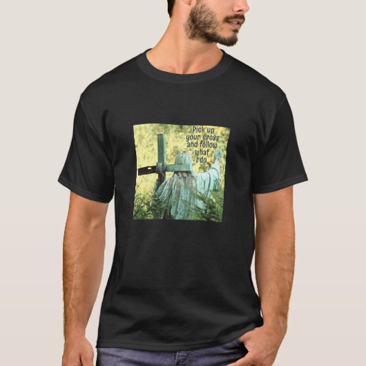Pak je Cross (donker) T-shirt (Voorkant)