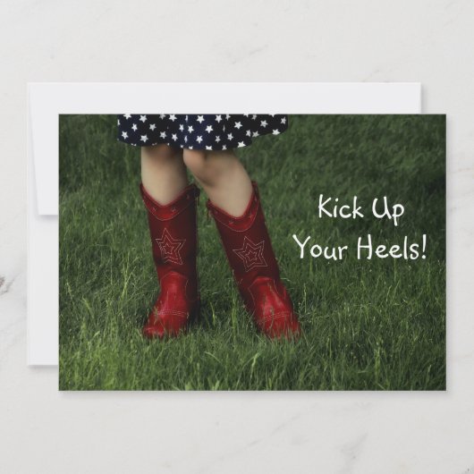 Pak je hakken op! kaart (Voorkant)