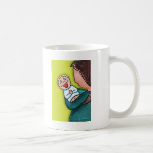 Pak je handen in koffiemok