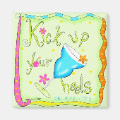 Pak je Heels Magnet Green op (Voorkant)